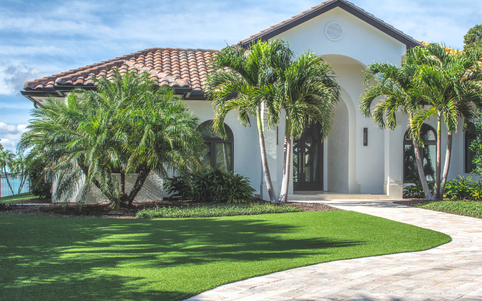 Front Yard of Residential Home